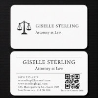 Attorney at Law QR Code