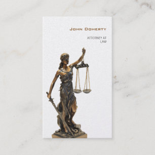 ATTORNEY AT LAW   Themis Business Card