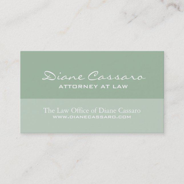 Attorney Business Card (Front)