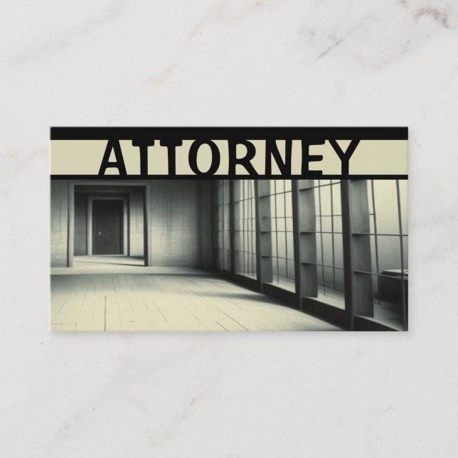 Attorney Business Card (Front)