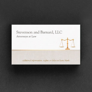 Attorney Business Card Business Card