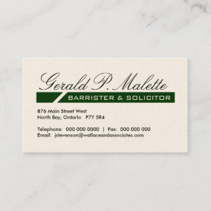 Attorney Business Cards