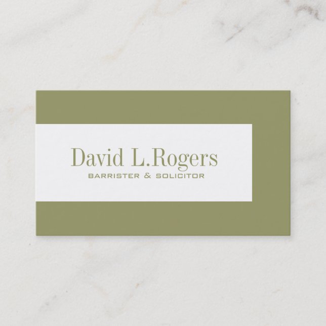 Attorney Business Cards (Front)
