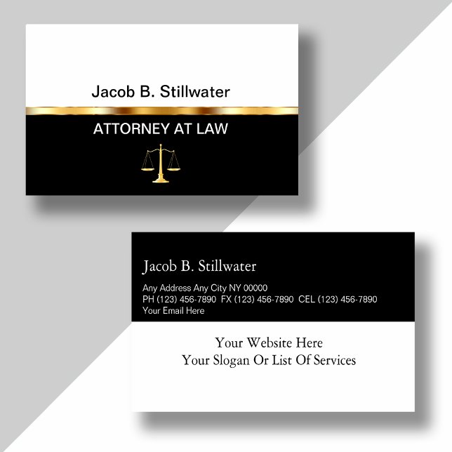 Attorney Business Cards (Creator Uploaded)