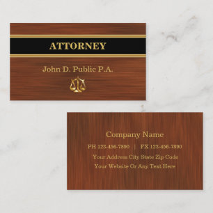 Attorney Business Cards