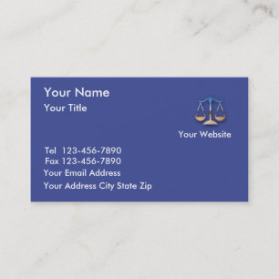 Attorney Business Cards
