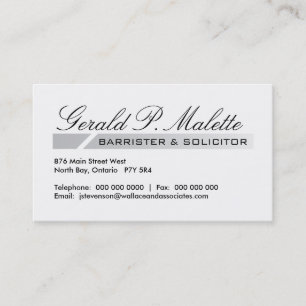Attorney Business Cards