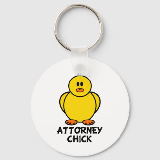 Attorney Chick Key Ring