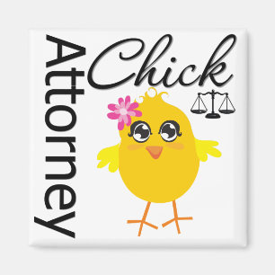 Attorney Chick v1 Magnet