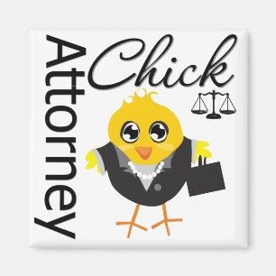 Attorney Chick v2 Magnet