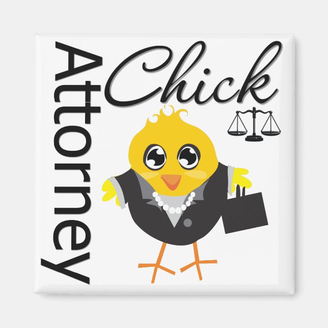 Attorney Chick v2 Magnet (Front)