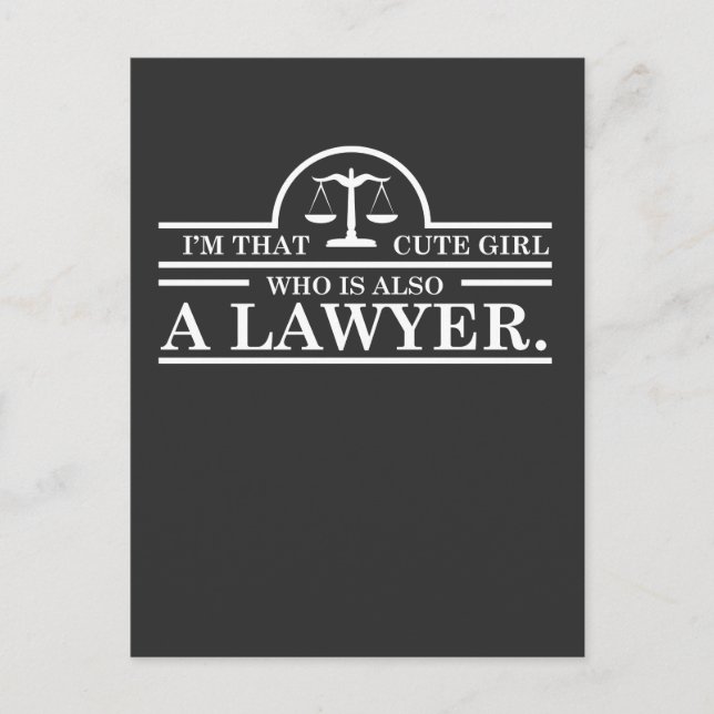 Attorney court law law law student lawyer study postcard (Front)