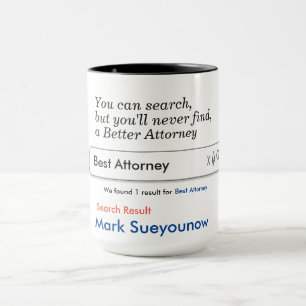 Attorney Custom Personalised Mug