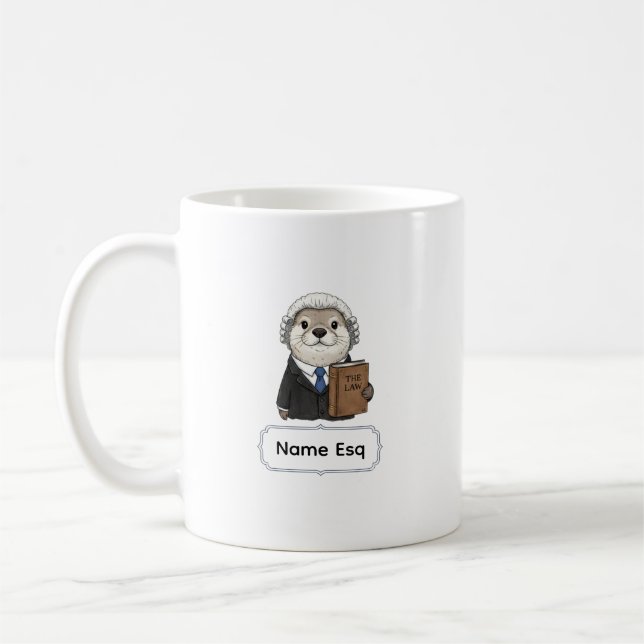 Attorney Graduation Name Mug (Left)