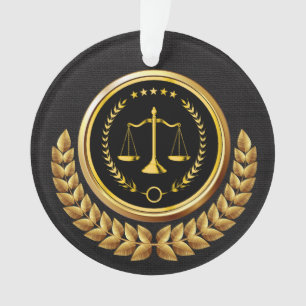Attorney - Law Office Ornament