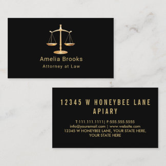 Attorney Lawyer Business  Card