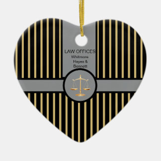 Attorney Lawyer Business  Ceramic Tree Decoration