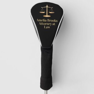 Attorney Lawyer Business  Golf Head Cover