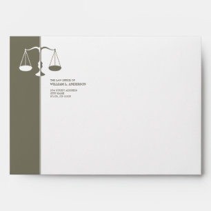Attorney / Lawyer / Law Firm envelope