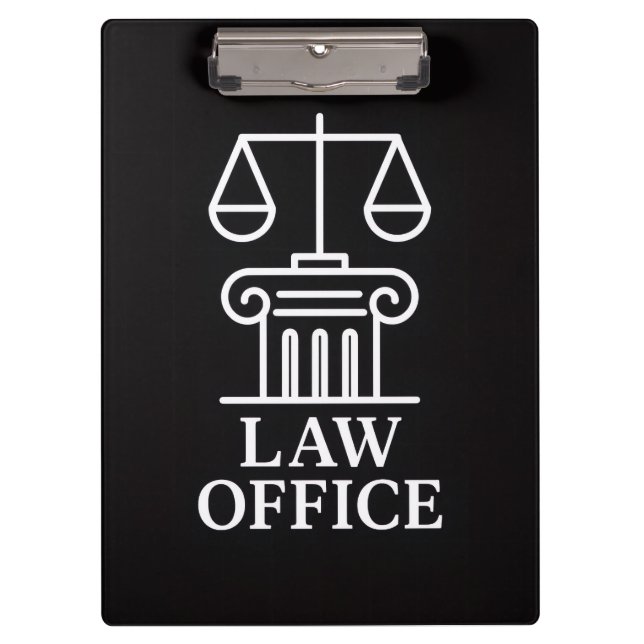 Attorney & Legal Design Clipboard (Front)