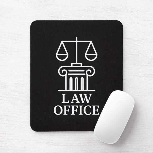 Attorney & Legal Design Mouse Pad (With Mouse)