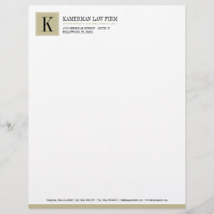 Attorney Letterhead Template