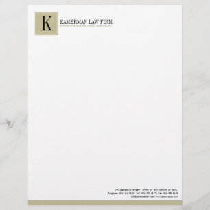 Attorney Letterhead Template