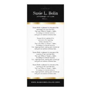 Attorney Rack Card