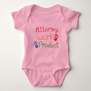 Attorney Work Product Baby tshirt
