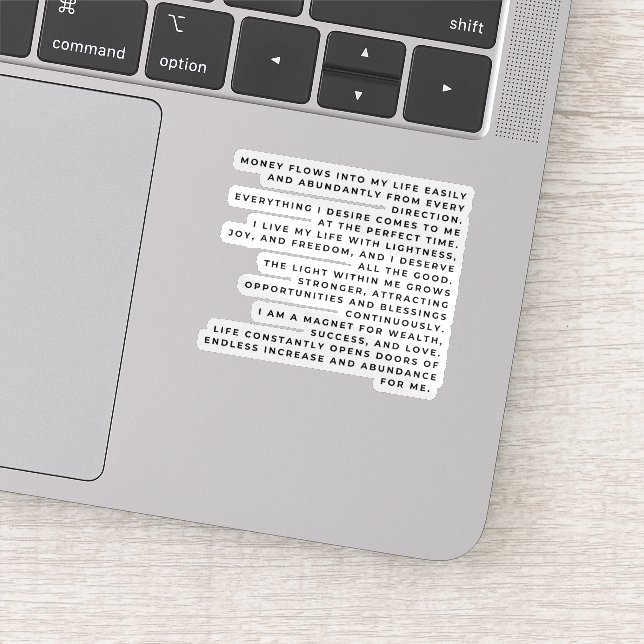 Attract What You Want. Own Your Reality. (Detail)