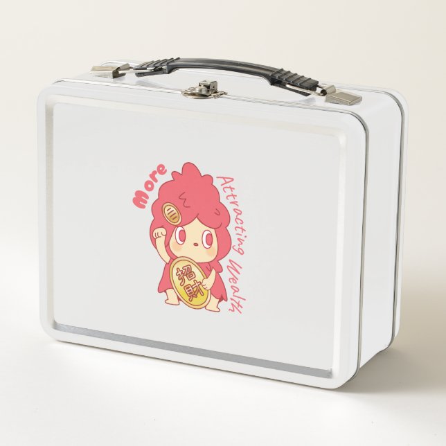 Attracting Wealth Lunch box (Front)