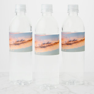 attraction consumption water bottle label
