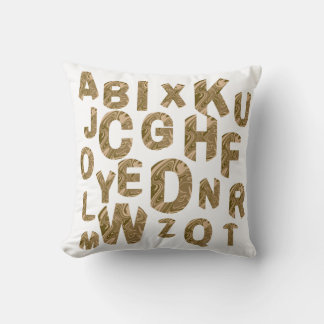 Attractive alphabet ABC pattern  Cushion