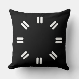 Attractive, Black and White - Cushion