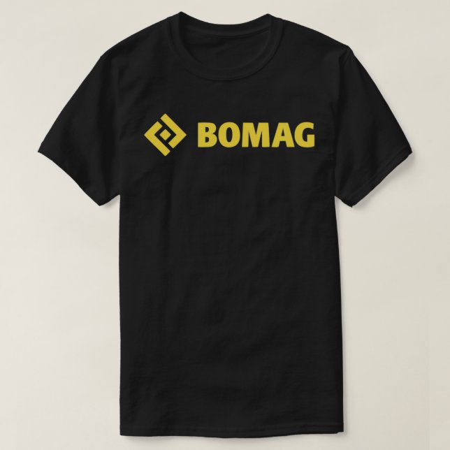 Attractive Bomag Design T-Shirt (Design Front)