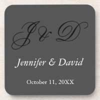 Attractive Calligraphy Script Monogram Wedding