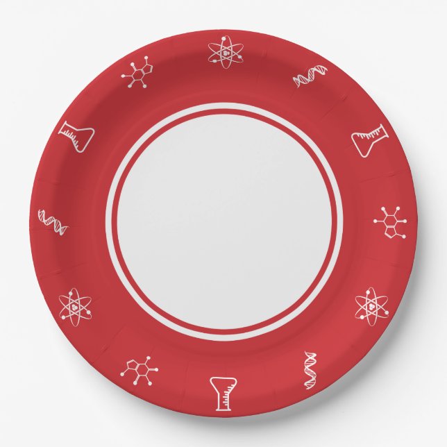 Attractive Forces in Cherry Paper Plate (Front)