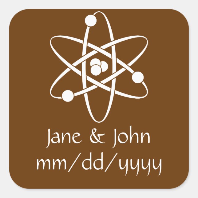 Attractive Forces in Chocolate Sticker (Front)