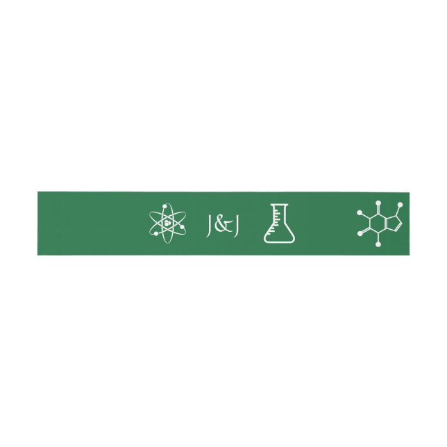 Attractive Forces in Green Invitation Belly Band (Flat)