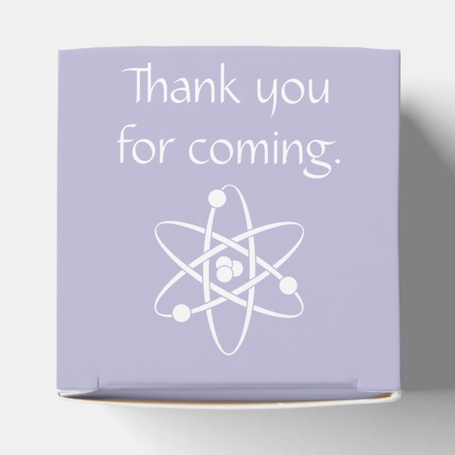 Attractive Forces in Lavender Favour Box (Top)