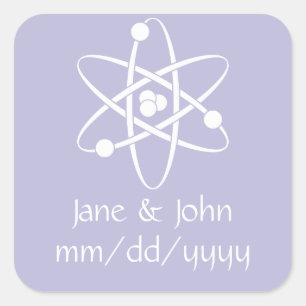 Attractive Forces in Lavender Sticker