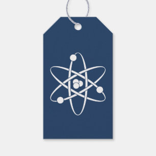 Attractive Forces in Navy Gift Tag