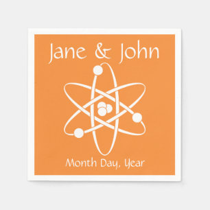 Attractive Forces in Orange Napkins