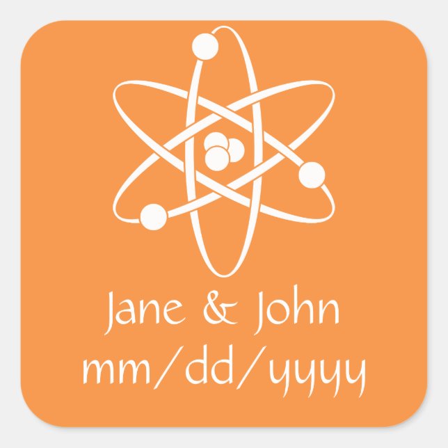 Attractive Forces in Orange Sticker (Front)