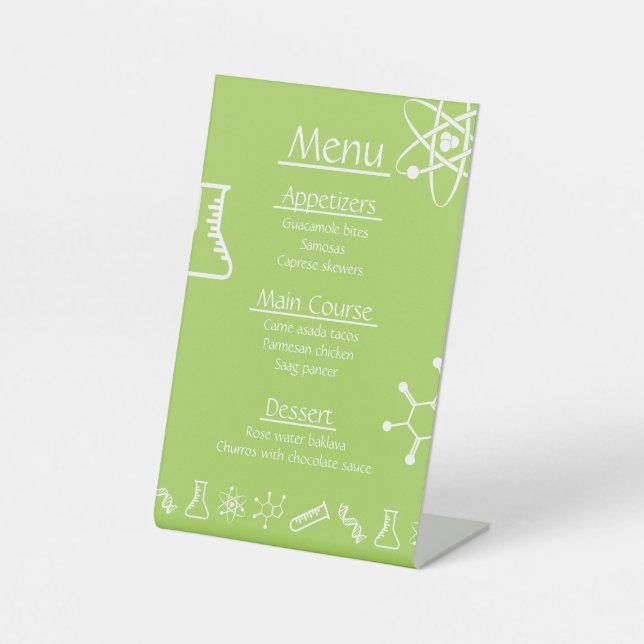 Attractive Forces in Peridot Pedestal Sign (Front)