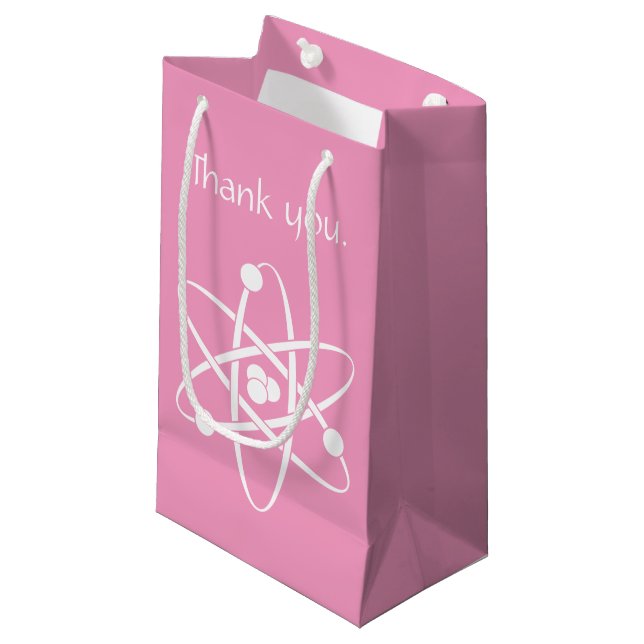 Attractive Forces in Petal Pink Gift Bag (Front Angled)