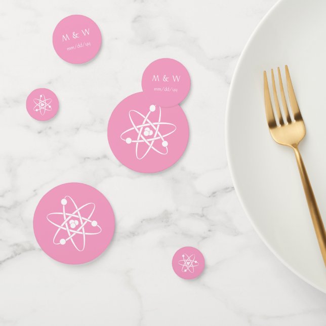Attractive Forces in Petal Pink Table Confetti (Group)