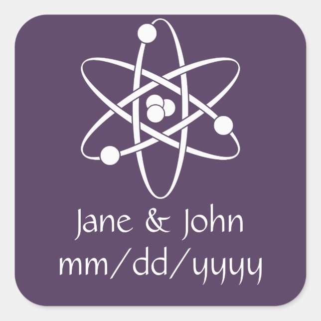 Attractive Forces in Purple Sticker (Front)