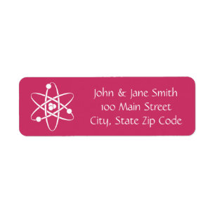 Attractive Forces in Raspberry Address Label