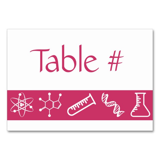 Attractive Forces in Raspberry Table Card (Front)